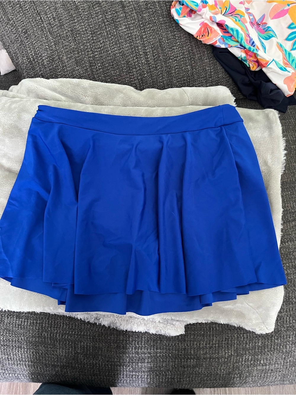 SHEIN Royal Blue Swim Skirt